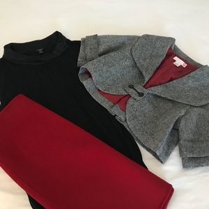 Guess cropped blazer jacket